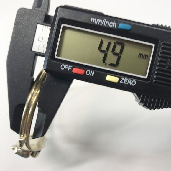 VTG Running Bear Trading Sterling Silver Turquoise Sawtooth Bezel Cuff Bracelet - Picture 7 of 13